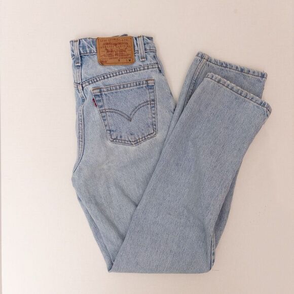 Levi's Denim - Levi’s Vintage 90’s 512 High Rise Slim Fit Light Wash Jeans